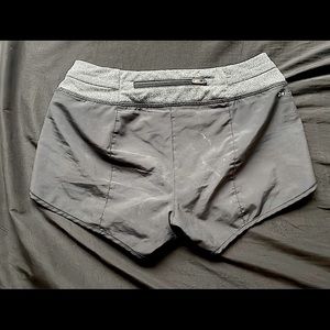 black and grey nike shorts